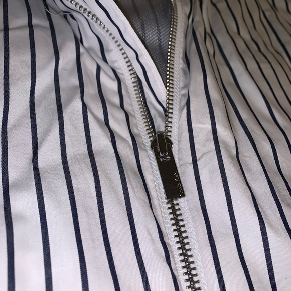 Calvin Klein Striped Bomber Jacket - Picture 4 of 5